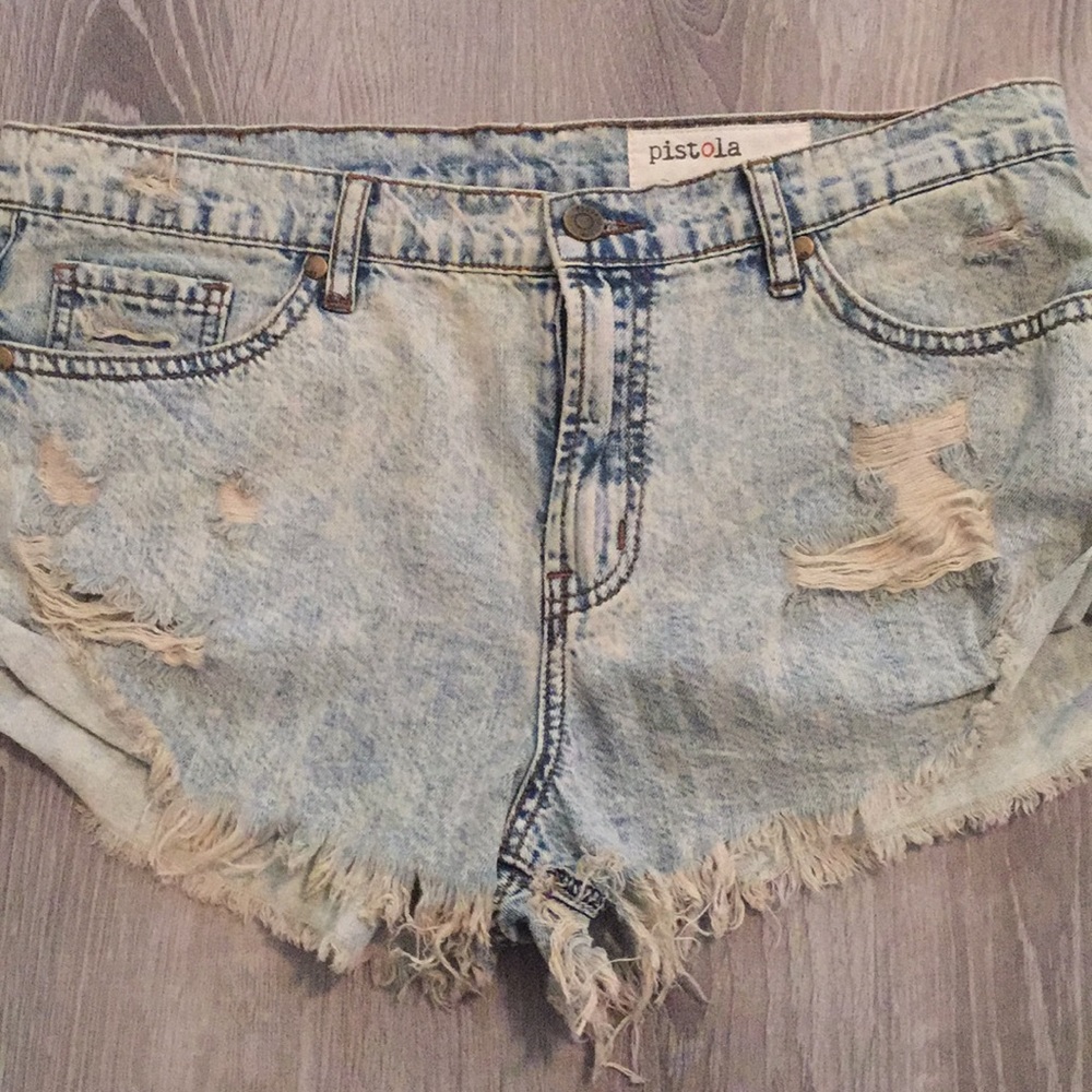 Pistola Denim Shorts